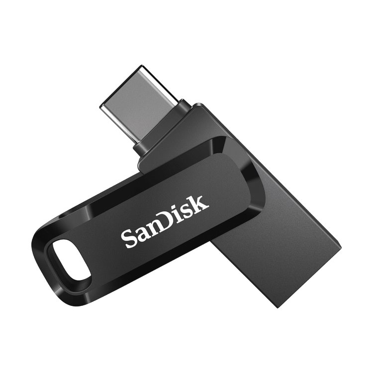 USB klíč SanDisk Ultra Dual Drive Go, 256GB, USB 3.1-rychlost 150MB/s (SDDDC3-256G-G46)