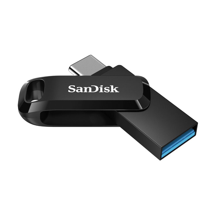 USB klíč SanDisk Ultra Dual Drive Go, 256GB, USB 3.1-rychlost 150MB/s (SDDDC3-256G-G46)