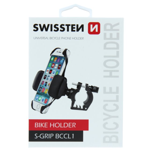 Držák na kolo (na řídítka) pro smartphony SWISSTEN S-GRIP BCCL1 Držák na kolo (na řídítka) pro smartphony SWISSTEN S-GRIP BCCL1