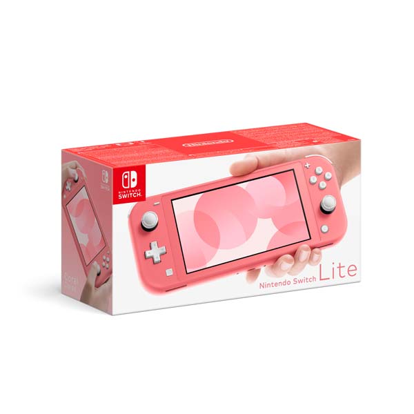 Nintendo Switch Lite, korálová