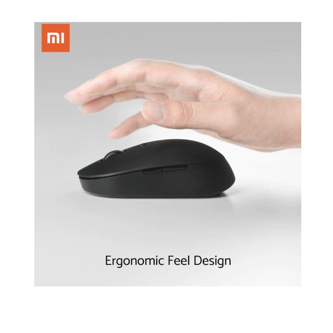 Xiaomi Mi Dual Mode, silent edition - bezdrátová myš, černá Xiaomi Mi Dual Mode, silent edition - bezdrátová myš, černá