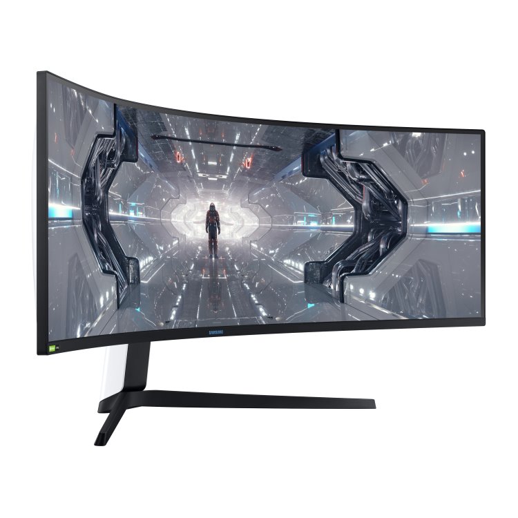 Herný Monitor Samsung Odyssey G9, 49" DQHD, QLED, 240Hz (LC49G95TSSRXEN)