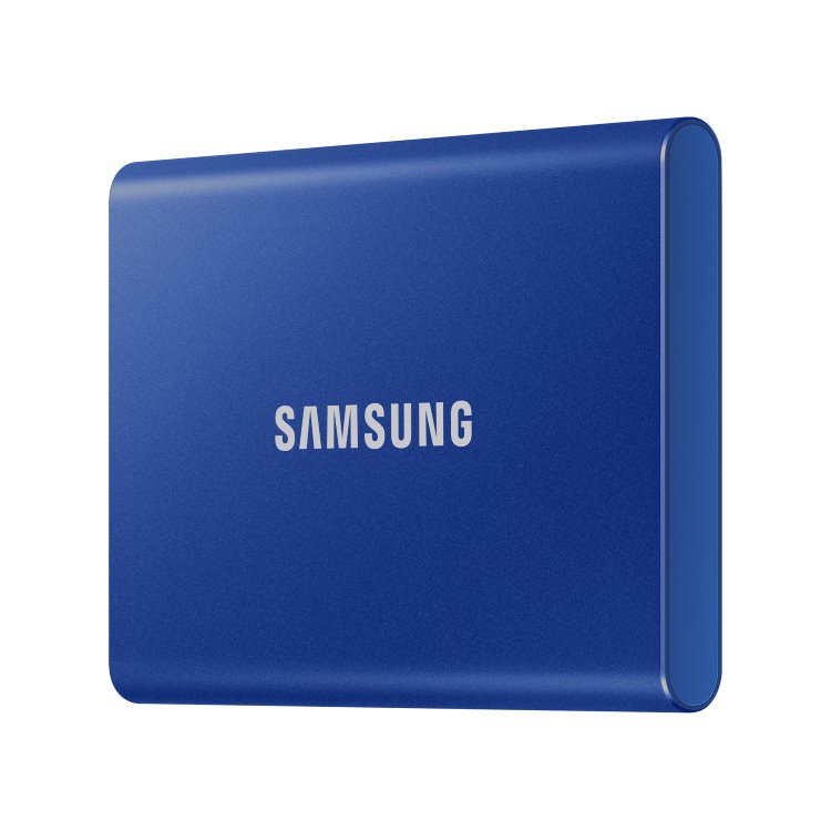 Samsung SSD T7, 1TB, USB 3.2, blue Samsung SSD T7, 1TB, USB 3.2, blue