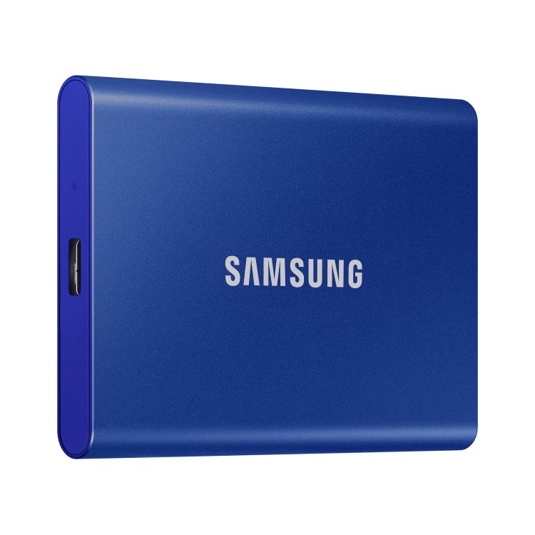 Samsung SSD T7, 1TB, USB 3.2, blue Samsung SSD T7, 1TB, USB 3.2, blue