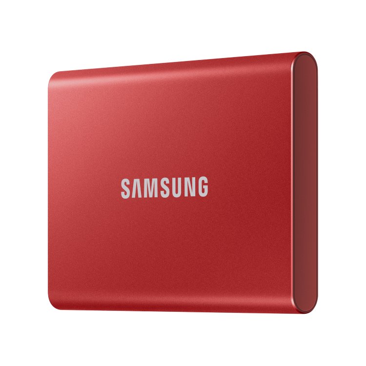 Samsung SSD T7, 2TB, USB 3.2, red Samsung SSD T7, 2TB, USB 3.2, red