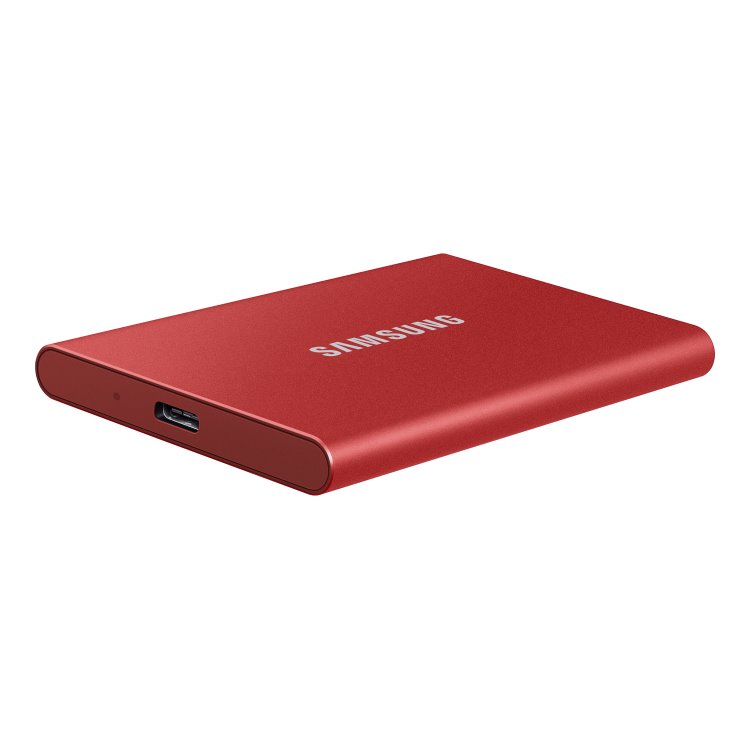 Samsung SSD T7, 2TB, USB 3.2, red Samsung SSD T7, 2TB, USB 3.2, red