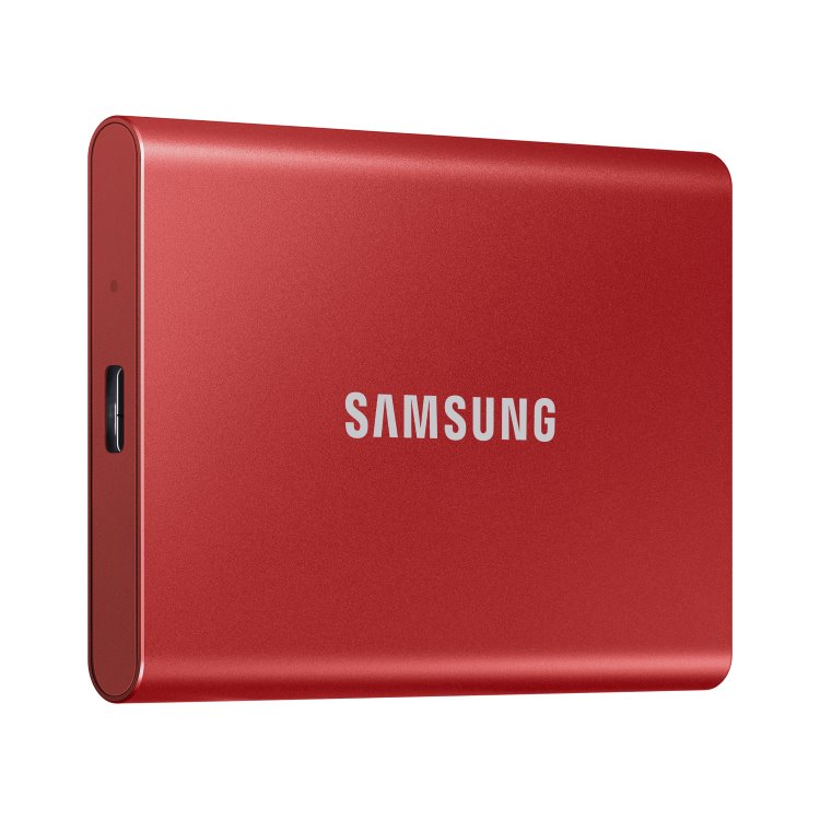 Samsung SSD T7, 2TB, USB 3.2, red