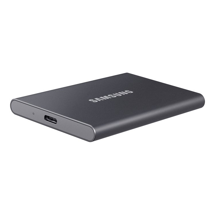 Samsung SSD T7, 500GB, USB 3.2, gray