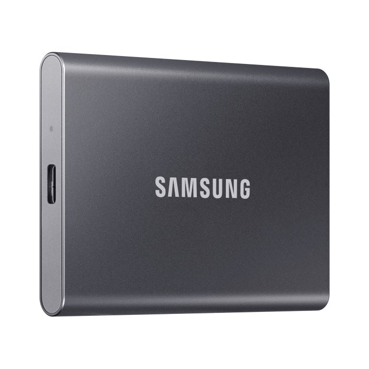 Samsung SSD T7, 500GB, USB 3.2, gray