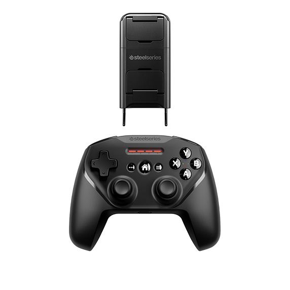 SteelSeries Nimbus+  Wireless Game Controller with phone mount