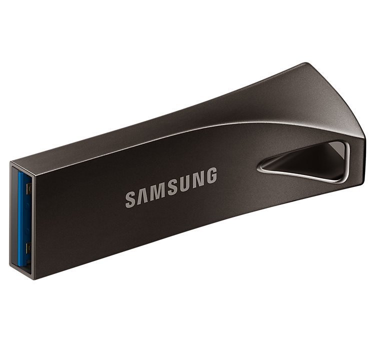 USB klíč Samsung BAR Plus, 256 GB, USB 3.2 Gen 1, šedý