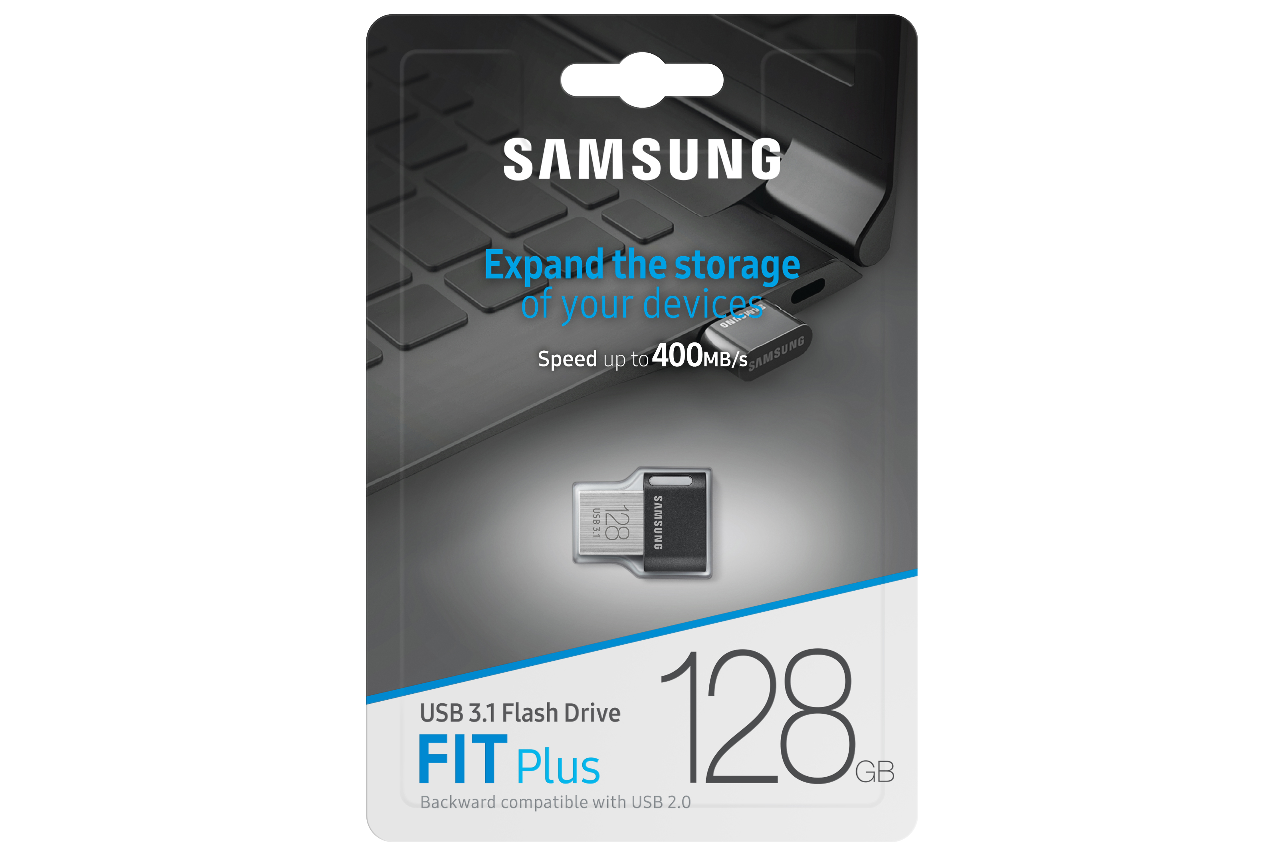 USB klíč Samsung FIT Plus, 128 GB, USB 3.2 Gen 1