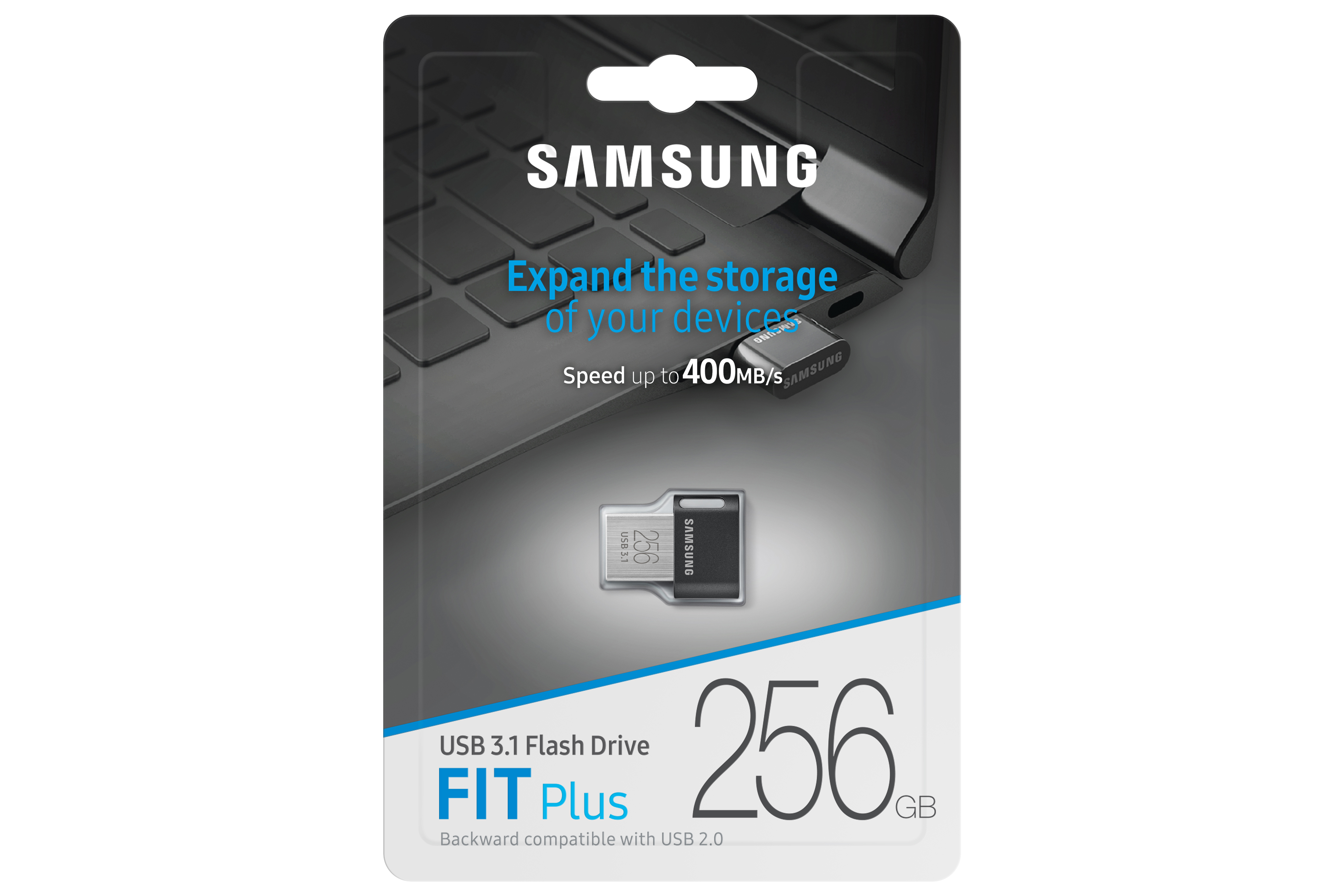 USB klíč Samsung FIT Plus, 256 GB, USB 3.2 Gen 1