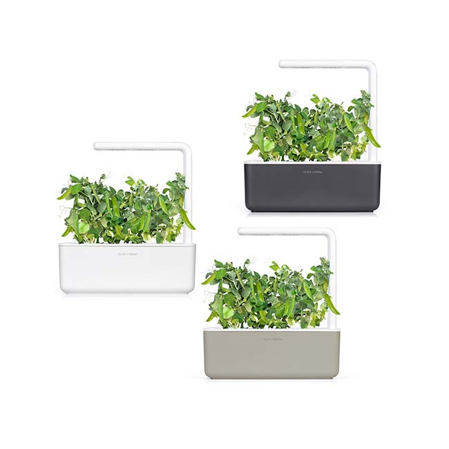 Click And Grow Smart Garden 3 květináč, šedý Click And Grow Smart Garden 3 květináč, šedý