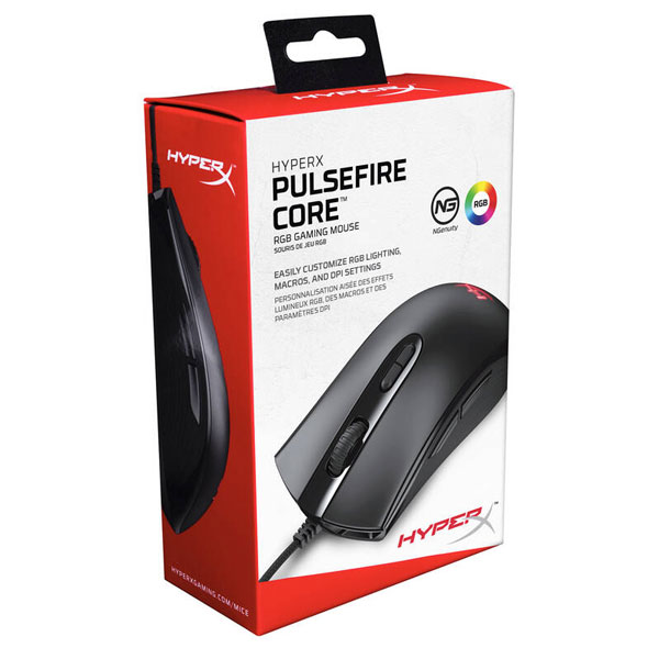 Herní myš Kingston HyperX Pulsefire Core Gaming Mouse Herní myš Kingston HyperX Pulsefire Core Gaming Mouse