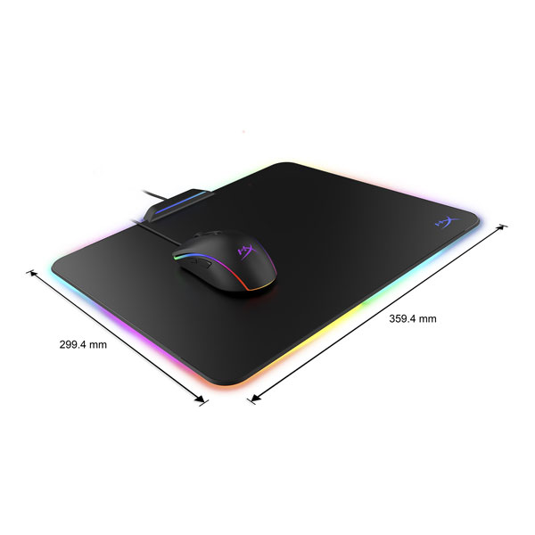 Herní podložka Kingston HyperX FURY Ultra RGB Mousepad (Medium) Herní podložka Kingston HyperX FURY Ultra RGB Mousepad (Medium)