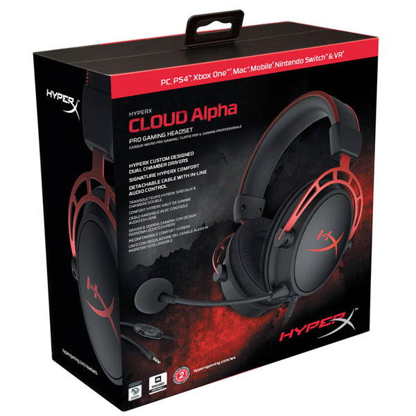 Herní sluchátka Kingston HyperX Cloud Alpha Pro Gaming Headset