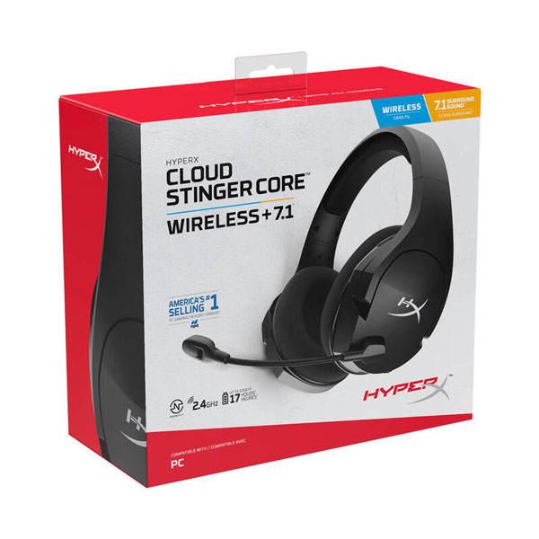 Herní sluchátka Kingston HyperX Cloud Stinger Core Wireless 7.1 Gaming Headset pro PC