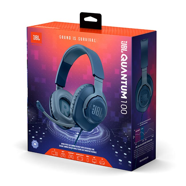 JBL Quantum 100, blue JBL Quantum 100, blue