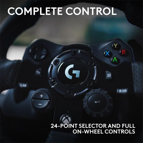 Logitech G923 Racing Wheel and Pedals pro Xbox One a PC Logitech G923 Racing Wheel and Pedals pro Xbox One a PC