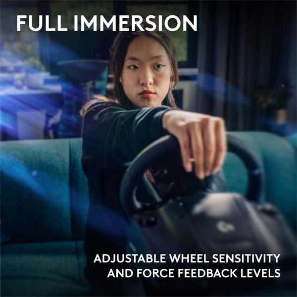 Logitech G923 Racing Wheel and Pedals pro Xbox One a PC Logitech G923 Racing Wheel and Pedals pro Xbox One a PC