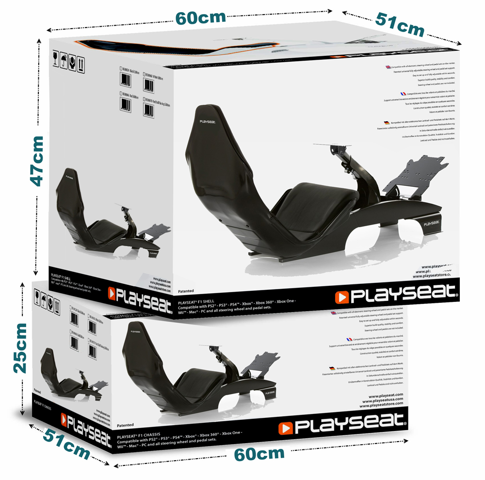 Závodní křeslo Playseat F1, black