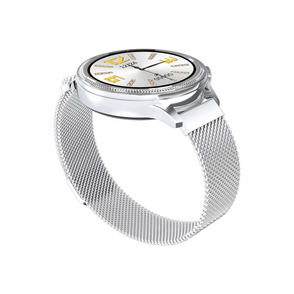 Carneo Gear+ Deluxe smart hodinky, stříbrné