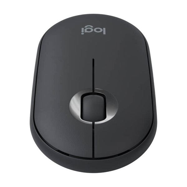 Myš Logitech M350 Pebble Wireless Mouse, šedá