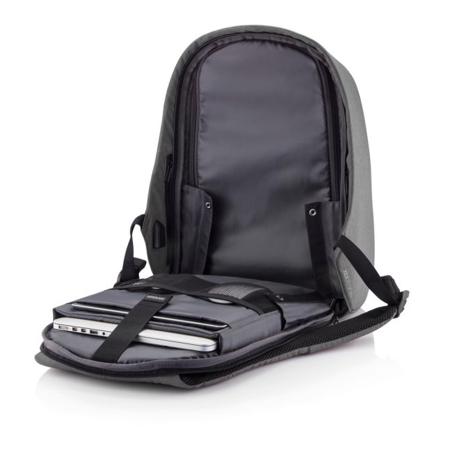 Nedobytný batoh XD Design Bobby Hero XL 17 ", šedý Nedobytný batoh XD Design Bobby Hero XL 17 ", šedý