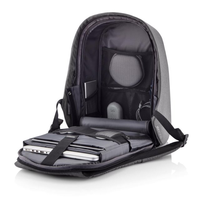 Nedobytný batoh XD Design Bobby Hero XL 17 ", šedý Nedobytný batoh XD Design Bobby Hero XL 17 ", šedý