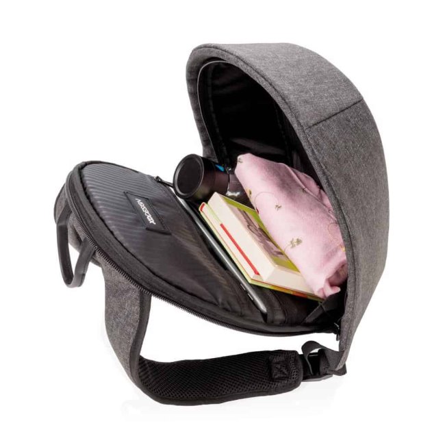 Nedobytný batoh XD Design Elle Protective, černý Nedobytný batoh XD Design Elle Protective, černý