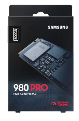 Samsung SSD 980 PRO, 500GB, NVMe M.2 Samsung SSD 980 PRO, 500GB, NVMe M.2