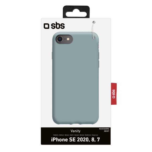 SBS Vanity Cover for iPhone SE/8/7 SE 22, light blue SBS Vanity Cover for iPhone SE/8/7 SE 22, light blue