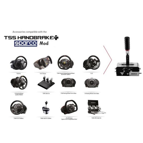 Ruční brzda Thrustmaster TSS Handbrake Sparco Mod+