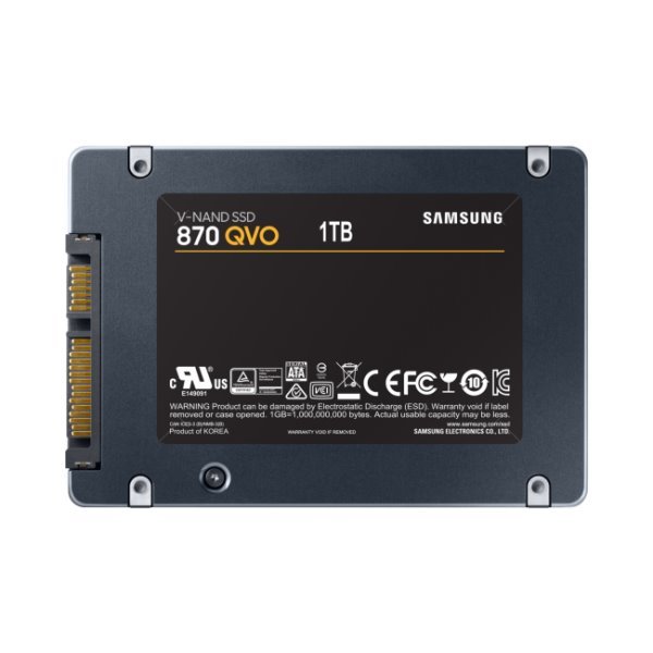 Samsung SSD 870 QVO, 1TB, SATA III 2.5" Samsung SSD 870 QVO, 1TB, SATA III 2.5"
