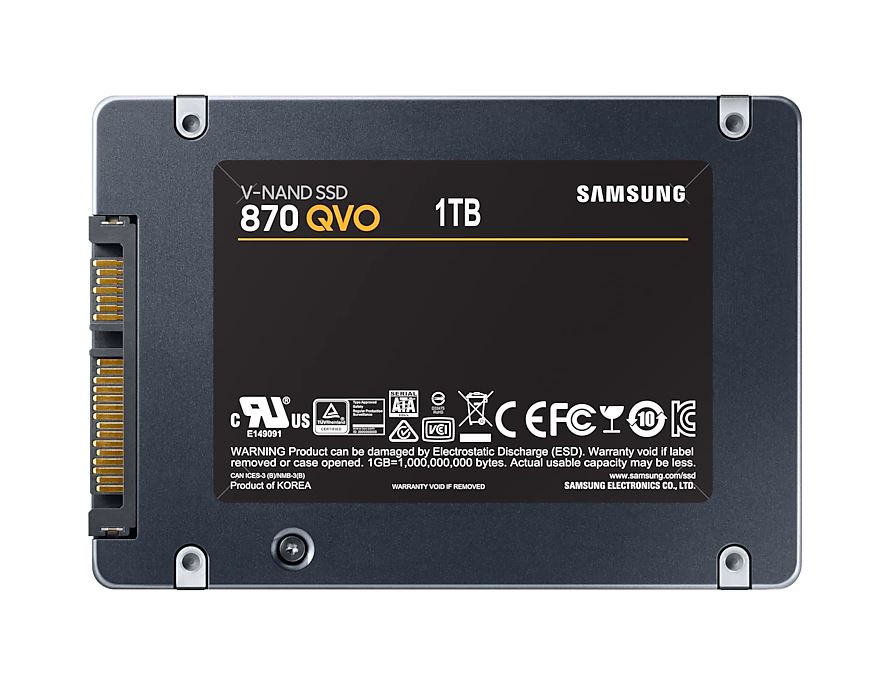 Samsung SSD 870 QVO, 1TB, SATA III 2.5"