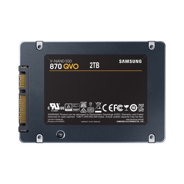 Samsung SSD 870 QVO, 2TB, SATA III 2.5" Samsung SSD 870 QVO, 2TB, SATA III 2.5"