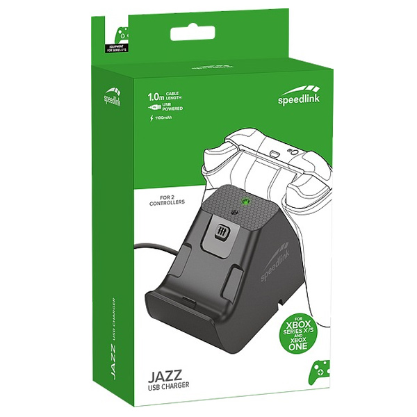 Nabíječka Speedlink Jazz USB pro Xbox Series X, Xbox One, black