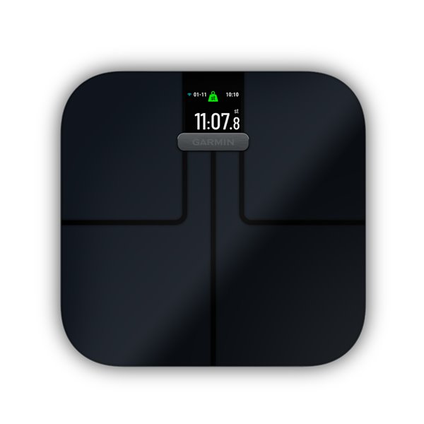 Garmin Index S2 váha, Black Garmin Index S2 váha, Black