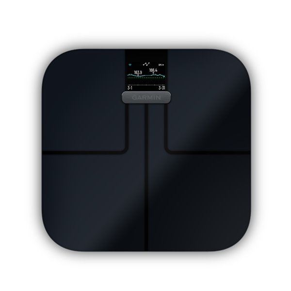Garmin Index S2 váha, Black Garmin Index S2 váha, Black