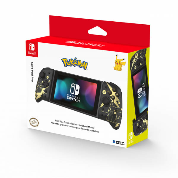 HORI Split Pad Pro for Nintendo Switch (Pokémon: Pikachu Black & Gold) HORI Split Pad Pro for Nintendo Switch (Pokémon: Pikachu Black & Gold)