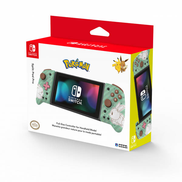 HORI Split Pad Pro for Nintendo Switch (Pokémon: Pikachu & Eevee)