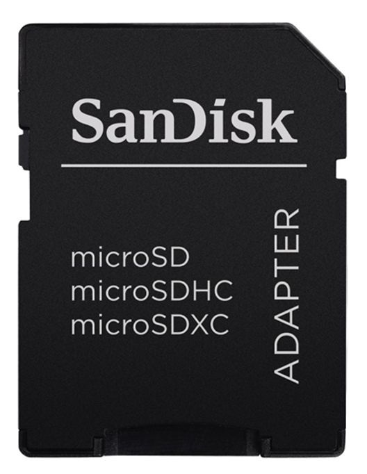 SanDisk Micro SDHC Ultra 32GB + SD adaptér, Class 10 - rychlost 120 MB/s (SDSQUA4-032G-GN6MA)