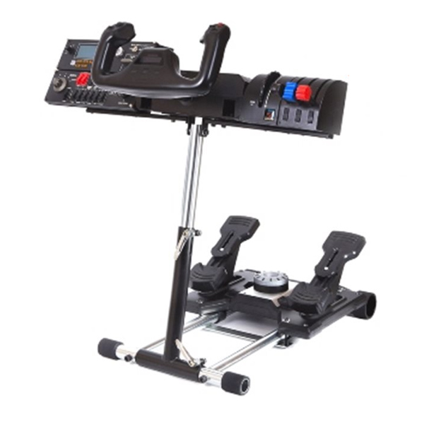 Wheel Stand Pro DELUXE V2, stojan pro páku a pedály Saitek Pro Rudder, Pro Flight Yoke Systém Wheel Stand Pro DELUXE V2, stojan pro páku a pedály Saitek Pro Rudder, Pro Flight Yoke Systém
