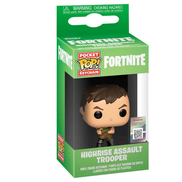 POP! Klíčenka Highrise Assault Trooper (Fortnite)