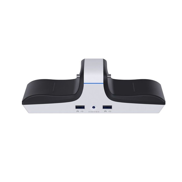 Raptor Gaming CS200 USB Dual Charging Station for PS5, white Raptor Gaming CS200 USB Dual Charging Station for PS5, white