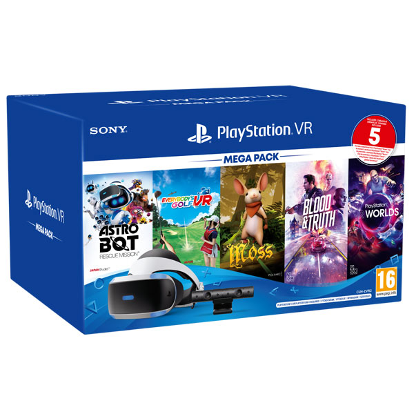 Sony PlayStation VR V2 (Mega Pack) + Sony PlayStation 4 Camera