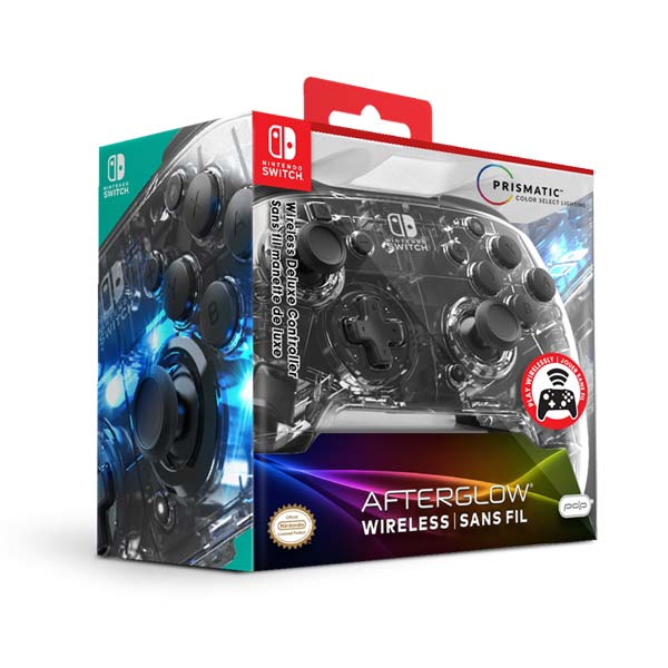 Bezdrátový ovládač PDP Afterglow Deluxe pro Nintendo Switch Bezdrátový ovládač PDP Afterglow Deluxe pro Nintendo Switch