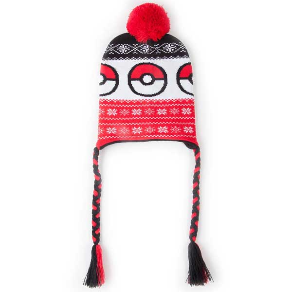 Čepice Pokéball Xmas (Pokémon)