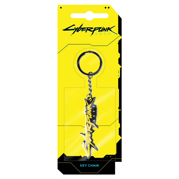 Klíčenka Cyberpunk 2077 Logo Metal (Good Loot)